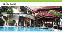 Desktop Screenshot of hoteltheflorakutabali.com